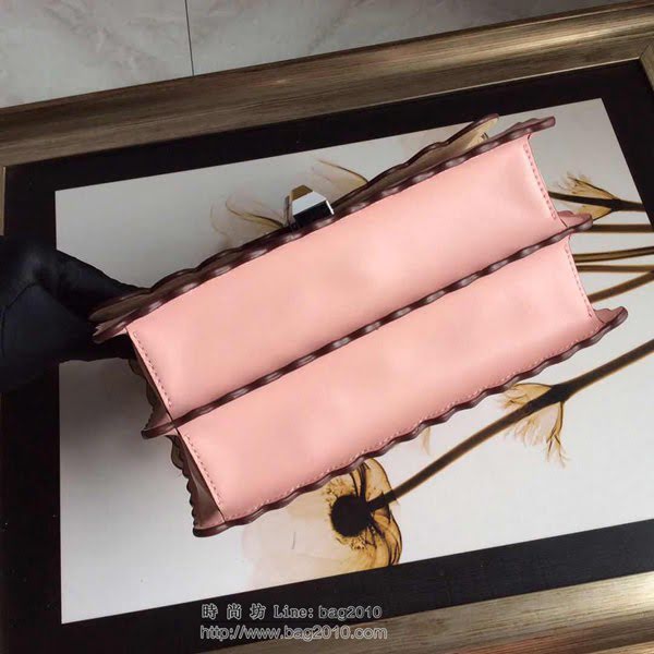 FENDI女包 經典走秀款 羅馬時尚雜誌封面主推 原版牛皮 芬迪鏈條斜挎包 2227#  fdz2040